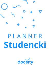 Planner Studencki - Agenda Docsity