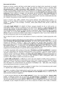 Bonvesin de la Riva riassunto Docsity