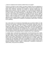 Importancia de la Condicion Fisica