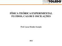 Fisica 2 - ciências térmicas