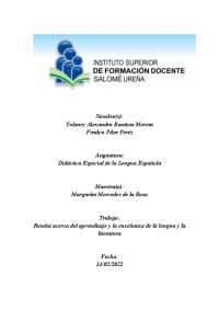 Didáctica de la lengua y la literatura en el siglo XXI: Retos y necesidades formativas