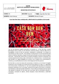 caso empresarial de la empresa Bon Bon Bum