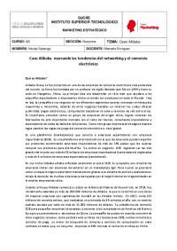 Caso empresarial de Alibaba