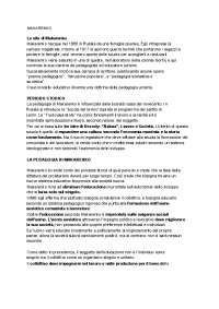 Makarenko vita-opere e pedagogia