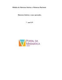 Números inteiros e suas aplicações