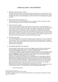 Overview on Stonewall Riots - Docsity