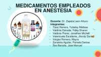 Medicamentos empleados en anestesia