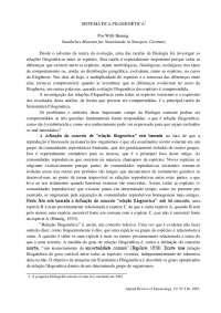 Sistemática Filogenética: Relações Evolutivas entre Espécies