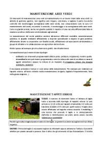 Manutenzione Aree Verdi: Gestione e Cura di Alberi, Arbusti e Siepi