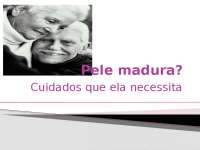 CUIDADOS PARA PELE MADURA
