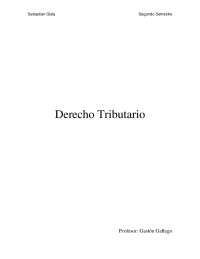 Apuntes de Derecho Tributario Chileno
