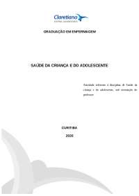 Saude da Criança e do Adolescente