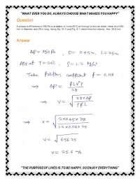 Determining Air Velocity through a Duct using Pressure Difference