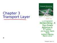 Computer Networks chapter3 - Docsity