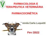 FARMACOCINETICA : ABSORÇÃO, DISTRIBUIÇAO, METABOLISMO E EXCREÇÃO