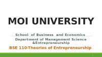 Theories of Entrepreneurship: A Comprehensive Overview