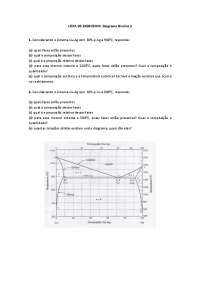 Exercícios de Diagramas de Fases: Binários Cu-Ag, Fe-C e Pb-Sn