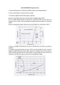 Lista de Exercícios: Diagrama Unário