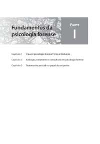 Introdução à Psicologia Forense: Natureza, Limites e Aplicações