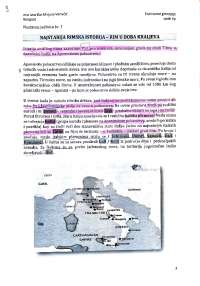 Antički Rim/Istorija | Skripte' predlog Istorija - Docsity