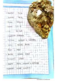 Reconocimiento de minerales