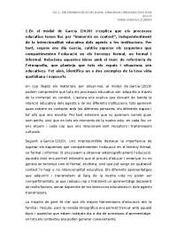 PAC 2 - ENS ENDINSEM EN LES RELACIONS: ETNOGRAFIA I PROCESSOS EDUCATIUS