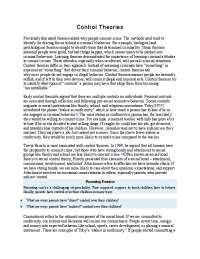 Understanding Criminal Behavior: Selfishness and Social Controls