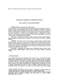 Ranking and Medians in Tournaments: A Mathematical Survey