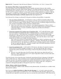 Analyzing Security Dilemma in International Cooperation by Robert Jervis