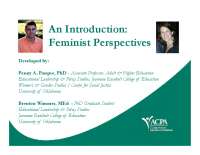Feminist Perspectives on Women's Empowerment in Higher Education: A Reading Guide