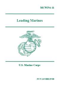 Leading marine’s chapter 3