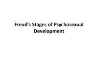 Freud's Psychosexual Development: Stages, Fixations, and Erogenous Zones