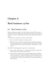 Real Business Cycles: An Overview of the Theory and Its Implications