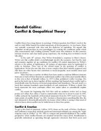 Conflict and Geopolitical Theory