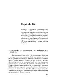 A Contradição no Sistema do Direito Positivo: Uma Análise da Teoria Jurídica