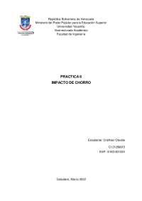 FUERZA DE CHORRO DINAMICA DE FLUIDOS