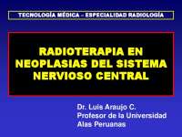 Radioterapia en Tumores del Sistema Nervioso Central: Guía para Estudiantes