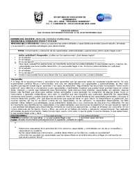 actividades importantes para alumnos de secundaria para el que le sirva