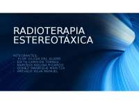 Radiocirugía Estereotáxica: Apuntes de Clase