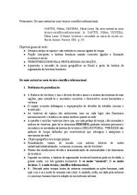 Fichamento - Do meio natural ao meio técnico-científico-informacional