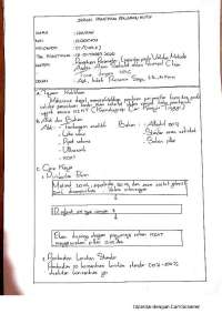Jurnal praktikum farmasi