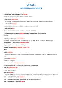 EIRSAF FULL MODULO 1 Informatica e Sicurezza - D&R Complete