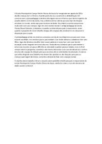 Projeto - Trabalho comunitario sobre Assedio