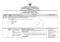 WEEK 4 MATHEMATICS ASSIGNMENT - Docsity