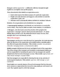 Fundamentals of Management Stephen P. Robbins 11th edition 1-5 chapters summary.