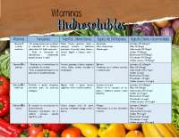Vitaminas: Funciones, Fuentes Alimentarias y Signos de Deficiencia