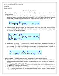 Apuntes sobre Enzimas: Reacciones Multisustratos y Coagulación de la Sangre