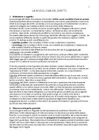Short Course of Sociology of Law