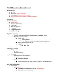 KNR 282 Unit 1 Notes