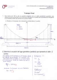 trabajo final para el curso de INTRODUCCION DE LA MATEMATICA PARA LA INGENIERIA